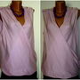 BLUZA MATASE NATURALA ,LILA pastel,deschis