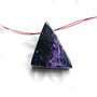 Pandant Charoit black & purple