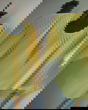 BLUZA GALBENA PANZA TOPITA