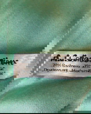 PASHMINA  ORIGINAL  - ESARFA  CASMIR CU MATASE NATURALA   MADE IN NEPAL -