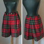 FUSTA PANTALONI STOFA LANA TARTAN