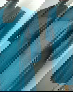 ROCHIE VINTAGE ALBASTRU