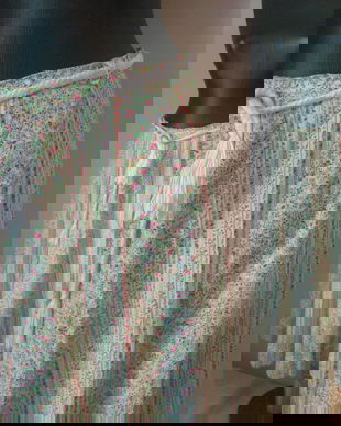 FUSTA BUMBAC FLORI DE CAMP