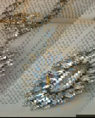 COLIER VINTAGE CRISTALE