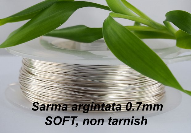 Sarma argintata 0.7mm, soft, non tarnish(1)