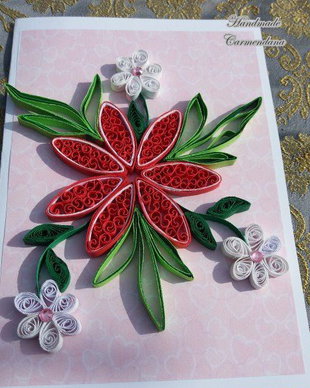 Felicitare handmade mare