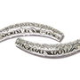 Distantier tubular, argintiu, 64x12 mm