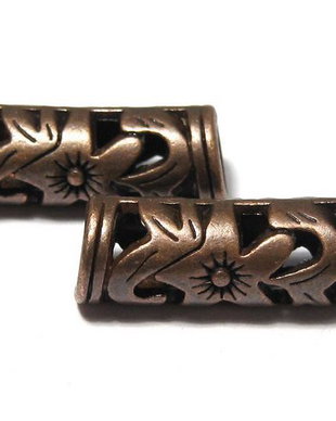 Distantier tubular, cupru, 22x8 mm