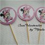 Toppers Minnie Mouse roz