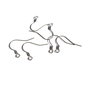 Tortite cercei inox 18mm (1per) INOX 002
