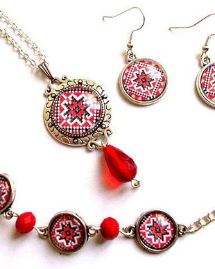 Set bijuterii model traditional 32947
