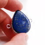 Link cu Lapis Lazuli in rama argintata