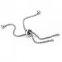 Baza bratara reglabila, otel inoxidabil 12cm INOX 040