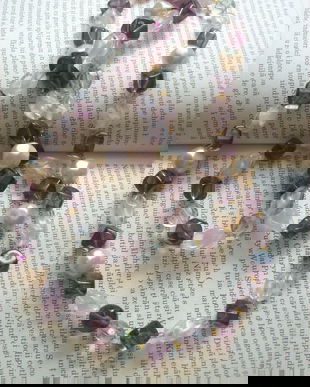 COLIER PERLE CULTURA SI MARGELE STICLA