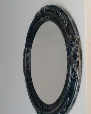 Oglinda rotunda de perete