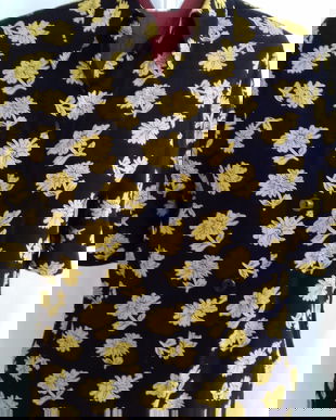 bluza cu flori galbene