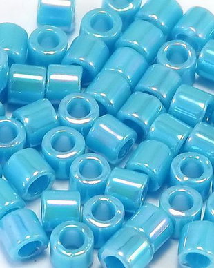 Margele Delica, 8/0, Opaque Lt. Blue AB-0164