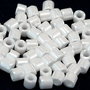 Margele Delica, 10/0, White Pearl Ceylon-0201