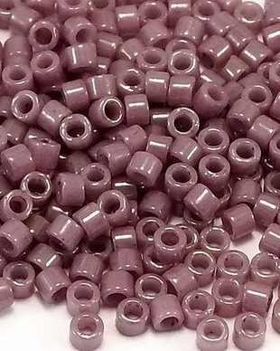 Margele Delica, 11/0, Opaque Lilac Glazed Luster-0265