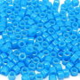 Margele Delica, 11/0, Dyed Opaque Capri Blue-0659