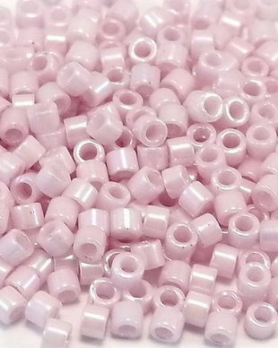 Margele Delica, 11/0, Opaque Pale Rose AB-1504
