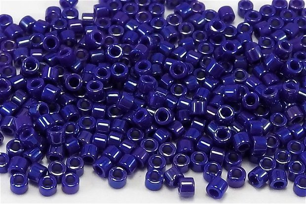 Margele Delica, 11/0, Opaque Royal Blue Luster-0216