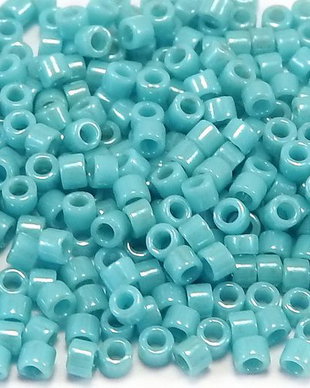 Margele Delica, 11/0, Opaque Lt. Aqua Luster-0217