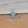 Charm cactus, argintiu antichizat 15x8mm SALAK 561