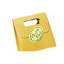 Etichete sticker hartie autocolanta, oval ''Hand Made'' 50x34mm (10 buc.) DVLAK 141