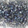 Margele Delica, 11/0, Transparent Gray AB-0179