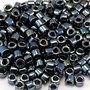 Margele Delica, 11/0, Gunmetal Iris-0006