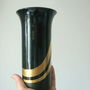 ROSENTHAL PORTELAN VAZA NEGRU AURIU