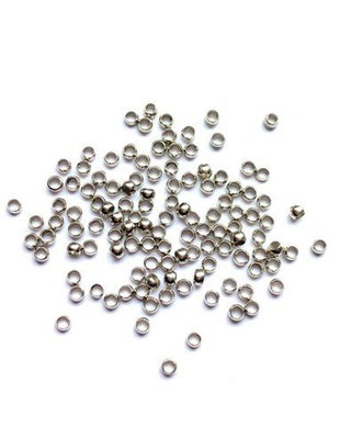 Lcrimp01 - (100 buc) crimp nichel 2 mm