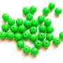 LMA812 - margele (10 buc) acrilice verzi 8 mm