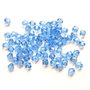 LMA400 - (10 buc) margele acrilice albastre