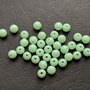 LMA615 - (10 buc) margele acrilice verzi 6 mm