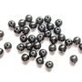 LMA614 - (10 buc) margele acrilice negre
