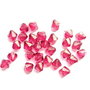 LMA809 - (10 buc) margele acrilice rosu-grena