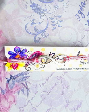 Bratara cu charm INFINIT