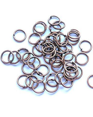 LZ62 - (50 buc) zale cuprate 6 mm