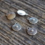 Charm boho, zamak gravat 12x9mm  PASA 0018