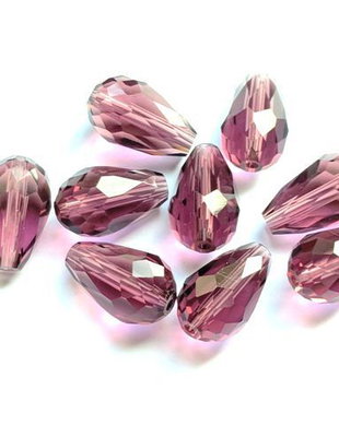 LMS1504 - margele sticla lacrima