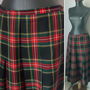 FUSTA ENGLEZEASCA STOFA LANA TARTAN