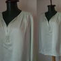 LOUIS AND MIA BLUZA MATASE NATURALA VERNIL