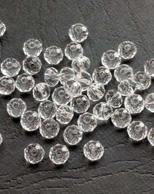LMS622 - margele sticla transparente