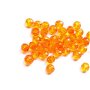 LMS627 - margele sticla portocalii