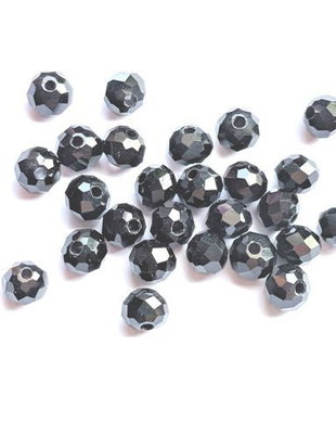 LMS618 - margele sticla negre