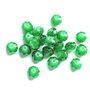 LMS842 - margele sticla verde mat