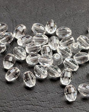 LMS815 - margele sticla transparente