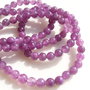 Agate violet degrade aprox 6 mm - sir de 18.5 cm fara inchizatoare